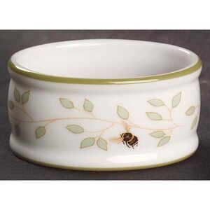 Vtg Lenox Butterfly Meadow Fine Porcelain Oval Napkin Rings Set of 4